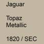 Preview: Jaguar, Topaz Metallic, 1820 / SEC.